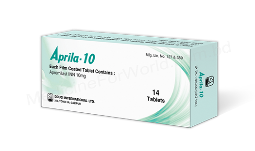 Aprila (Apremilast 30mg/ 10mg)